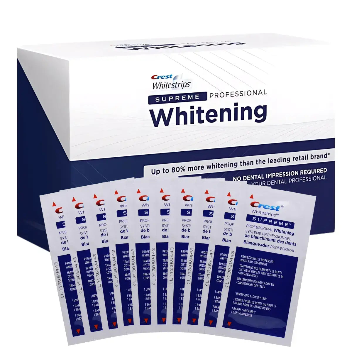 Benzi de albire Crest 3D Whitestrips Supreme Professional