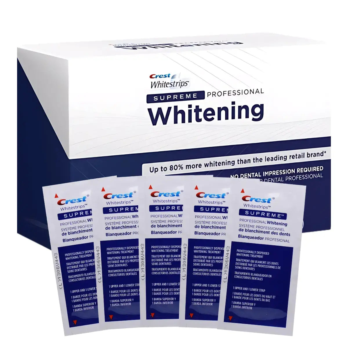 Benzi de albire Crest 3D Whitestrips Supreme Professional