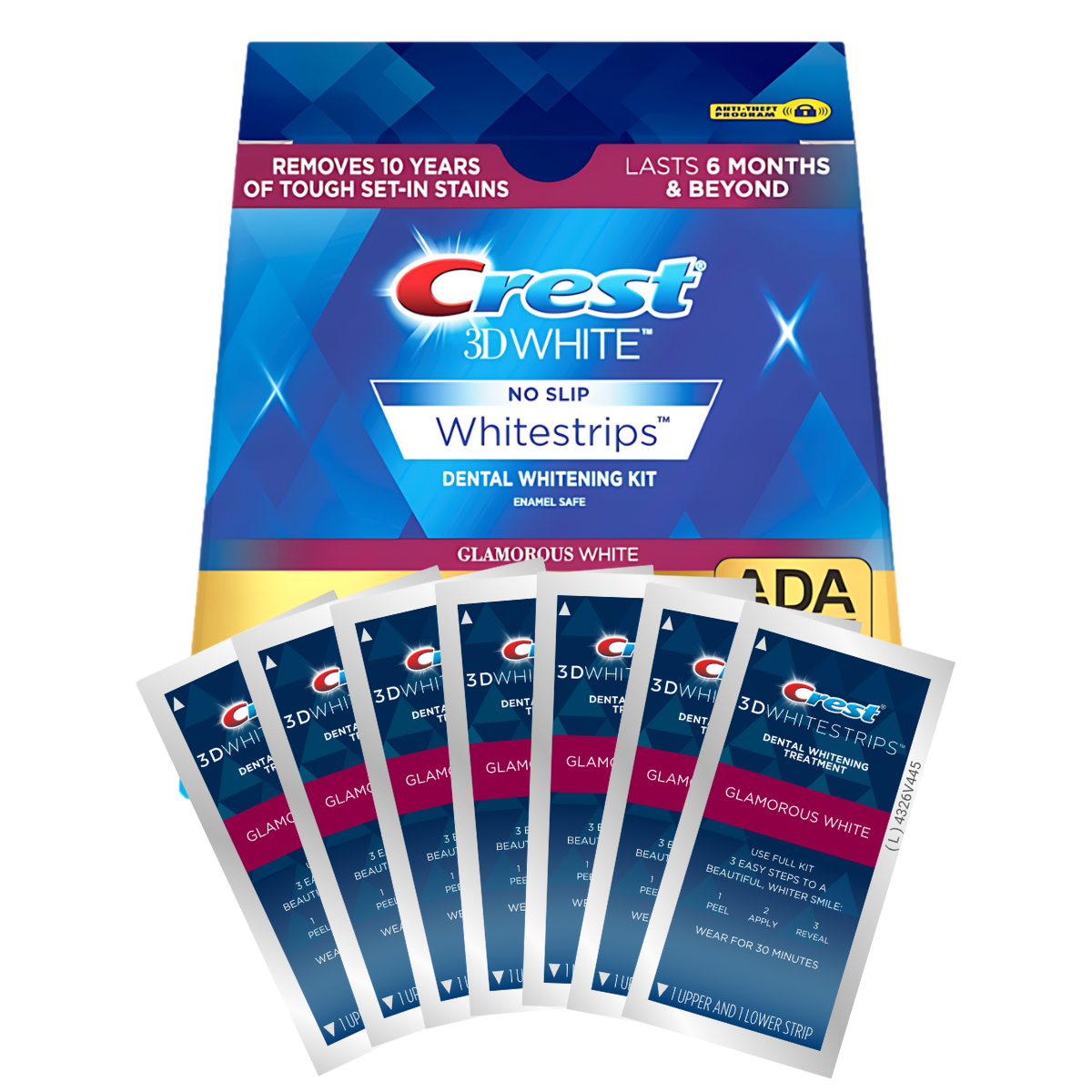 Benzi de albire Crest 3D White Glamorous White