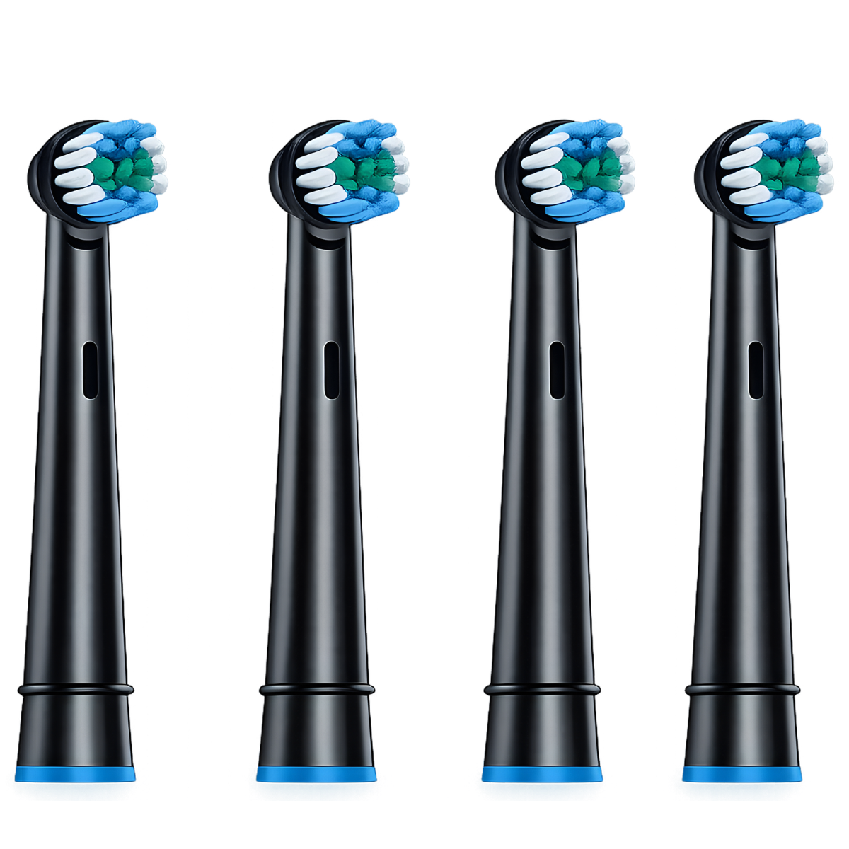 Periuță de dinți electrică Deep Clean, neagră + 4 capete de schimb