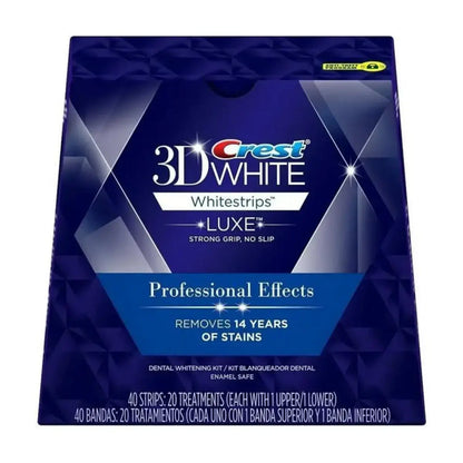 Benzi de albire Crest 3D White Luxe Professional Effects