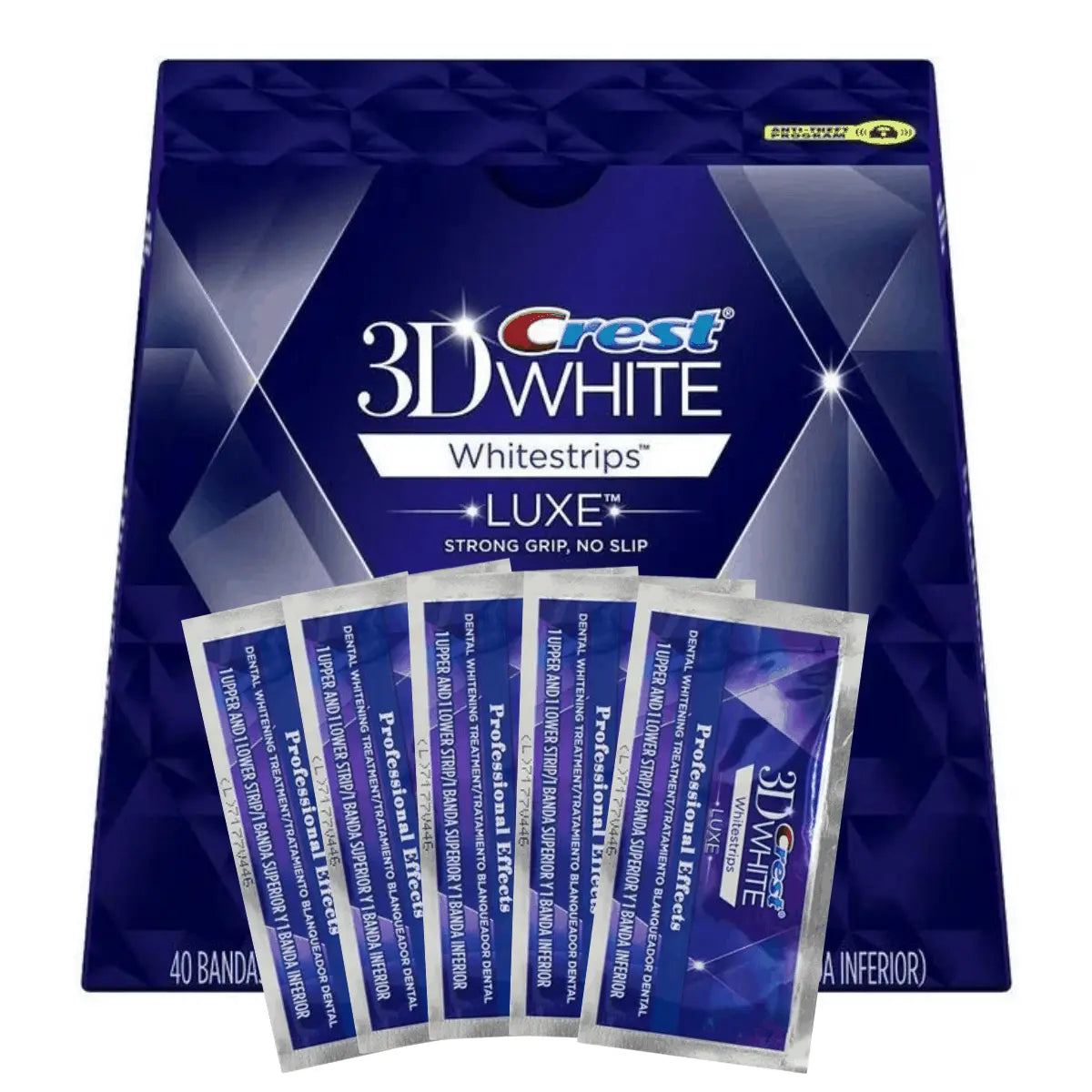 Benzi de albire Crest 3D White Luxe Professional Effects