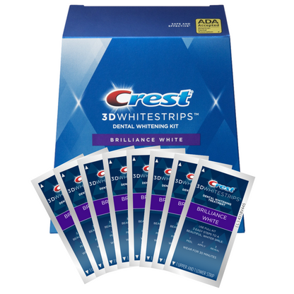 Crest Brilliance White 9 Levels Whiter Whitestrips - Benzi de albire