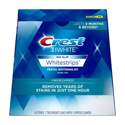 Benzi de albire Crest 3D Whitestrips 1 Hour Express