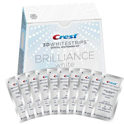 Benzi de albire Crest 3D Whitestrips Brillance White