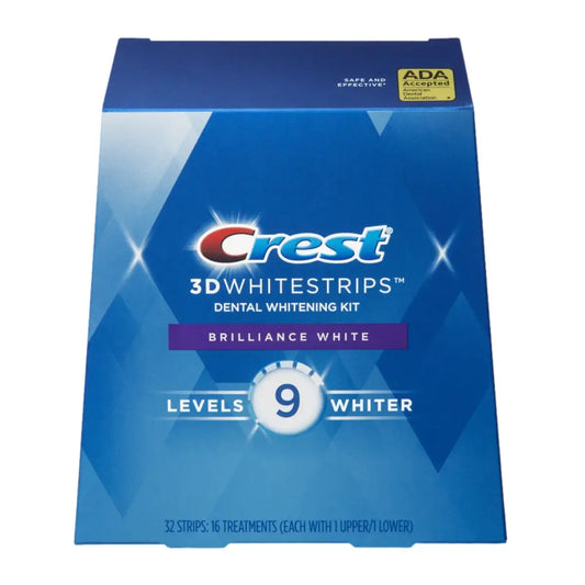 Crest Brilliance White 9 Levels Whiter Whitestrips - Benzi de albire