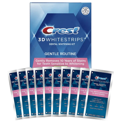 Benzi de albire Crest 3D White Gentle Routine