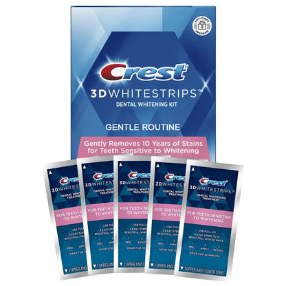 Benzi de albire Crest 3D White Gentle Routine