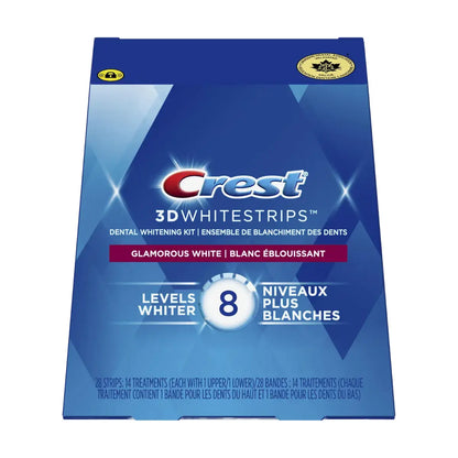 Crest Glamorous White 8 Levels Whiter - Benzi de albire
