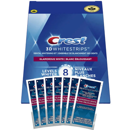 Crest Glamorous White 8 Levels Whiter - Benzi de albire