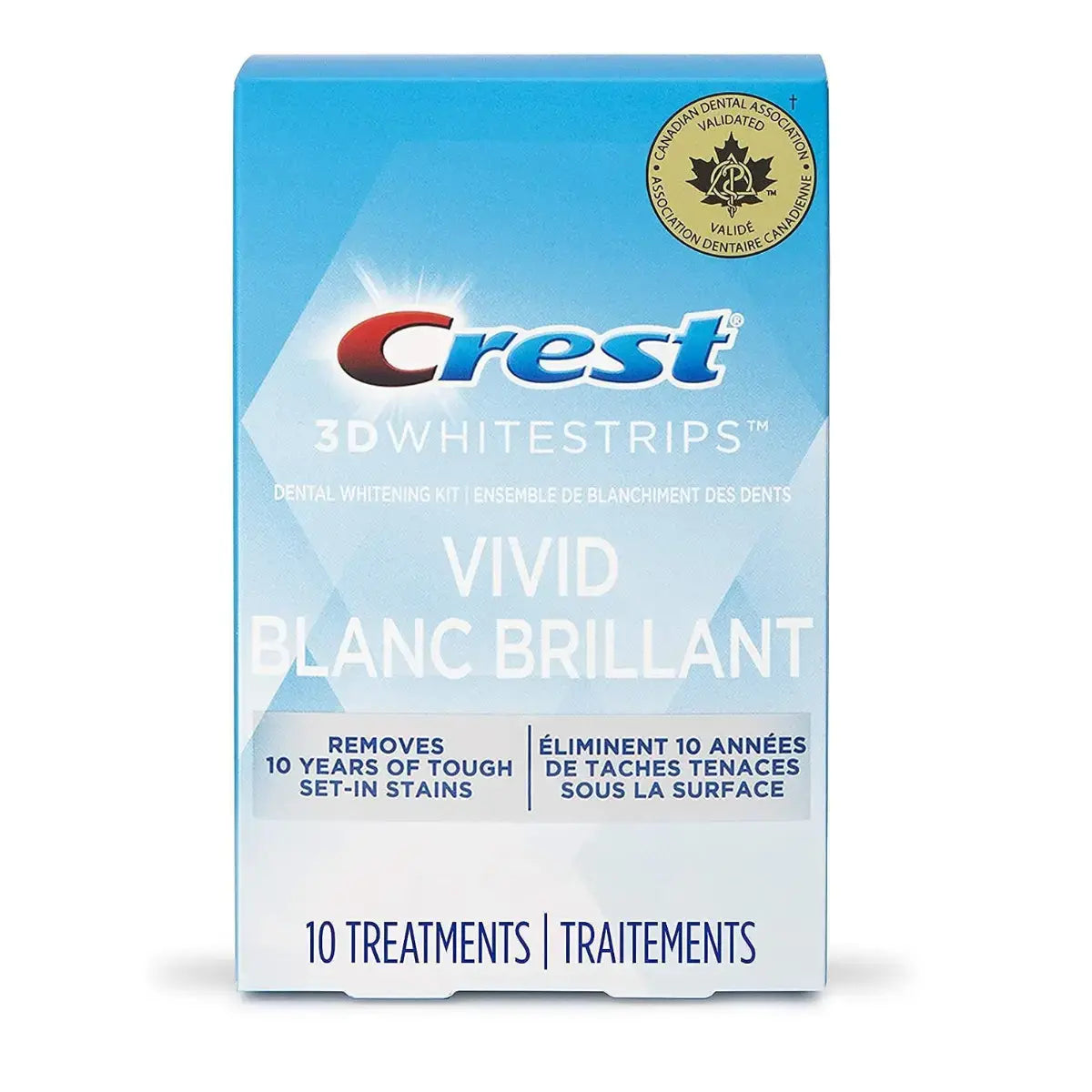 Crest Vivid Blanc Brillant Whitestrips - Benzi de albire