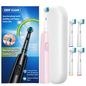 Periuță de dinți electrică Deep Clean, roz + 4 capete de schimb