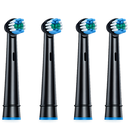 Periuță de dinți electrică Deep Clean, neagră + 4 capete de schimb