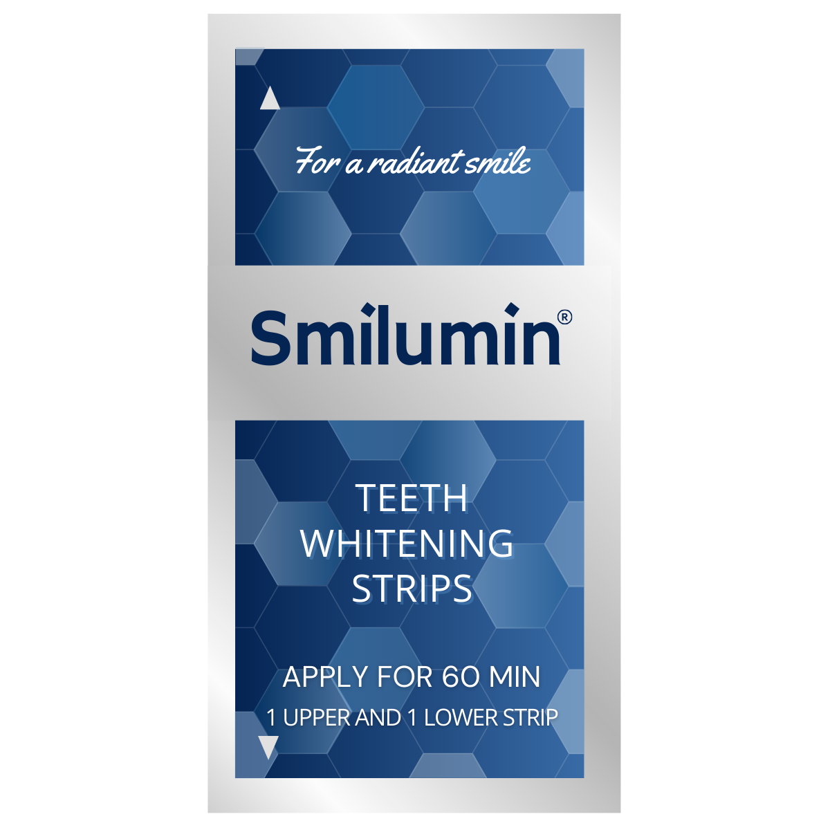 Smilumin Box pentru albirea dinților cu benzi și lampă LED