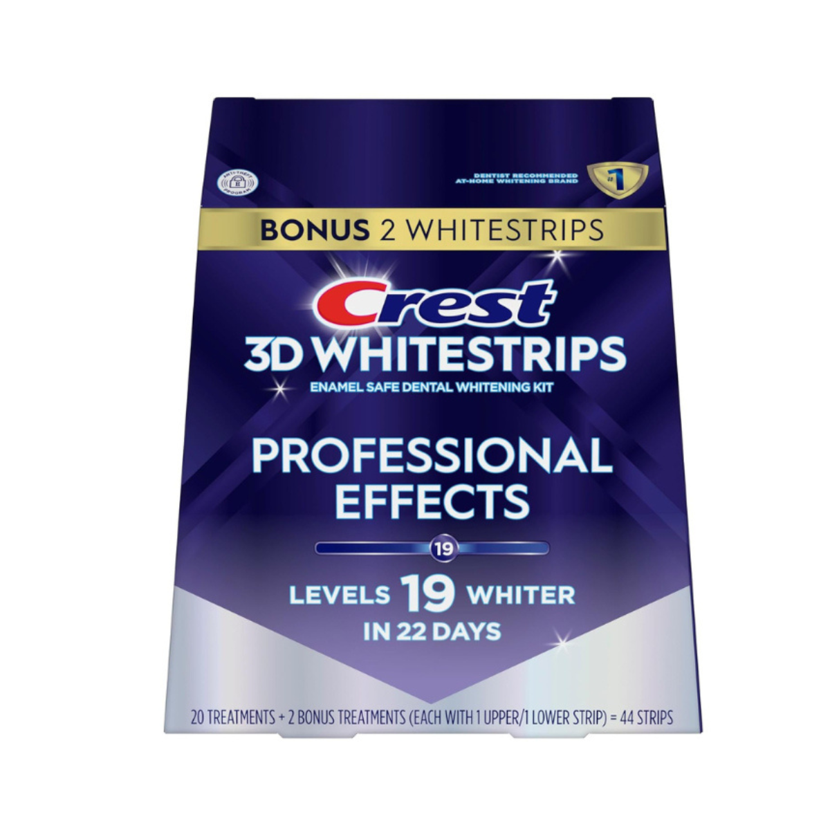 Crest Professional Effects Levels 19 Whiter - Benzi de albire
