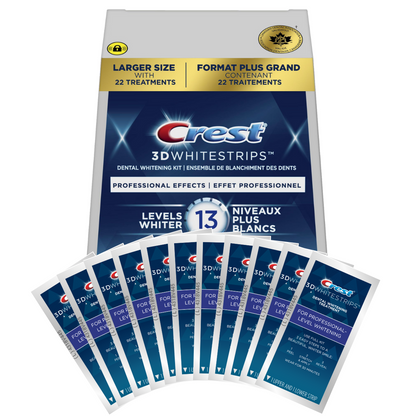 Crest Professional Effects 13 Levels Whiter Whitestrips - Benzi de albire