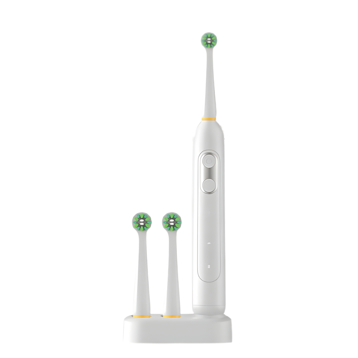 Periuță de dinți electrică albă + 2 capete de schimb + sterilizator UV